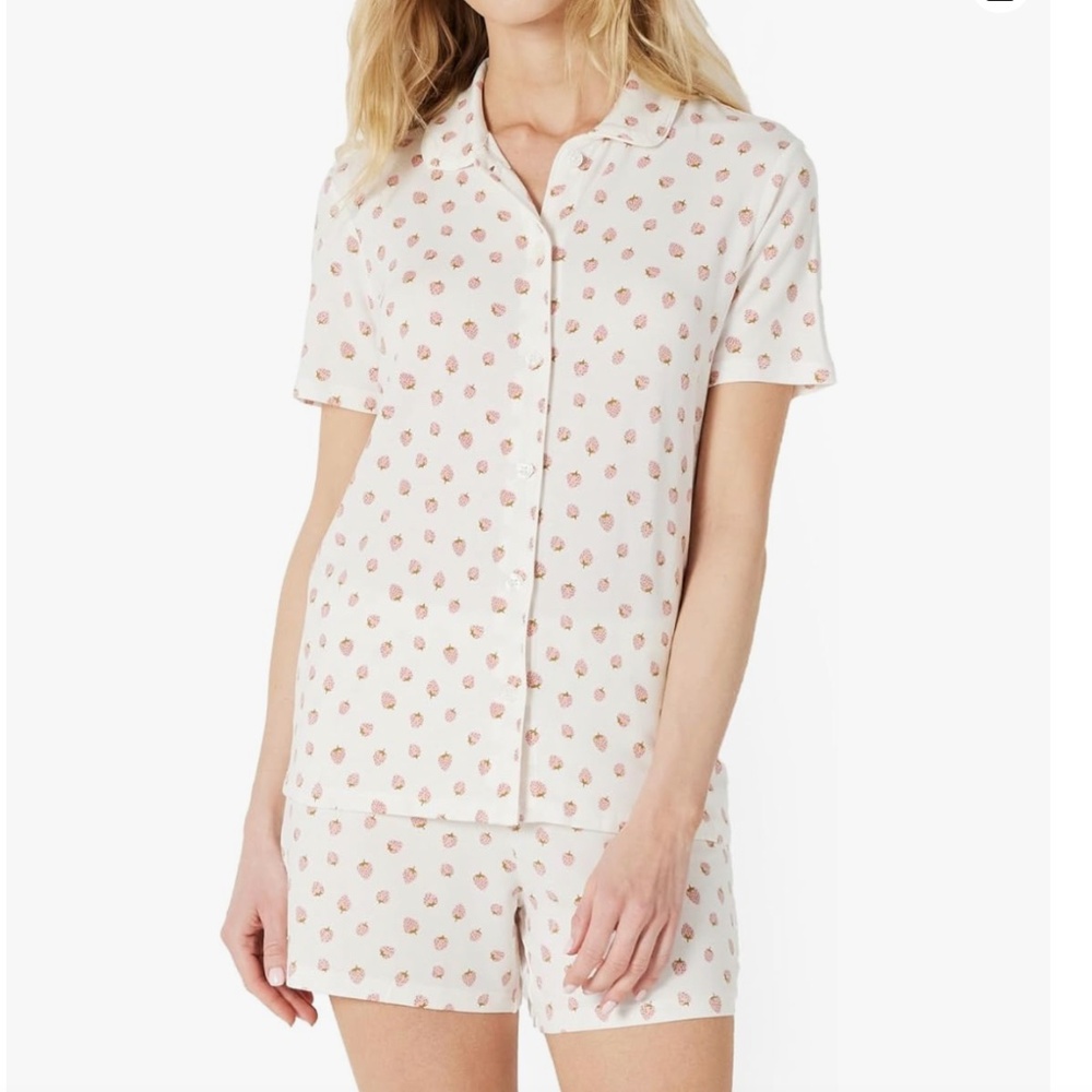 Amazon Essentials x Sofia Grainge Mommy and Me Short Sleeve Pajama Set